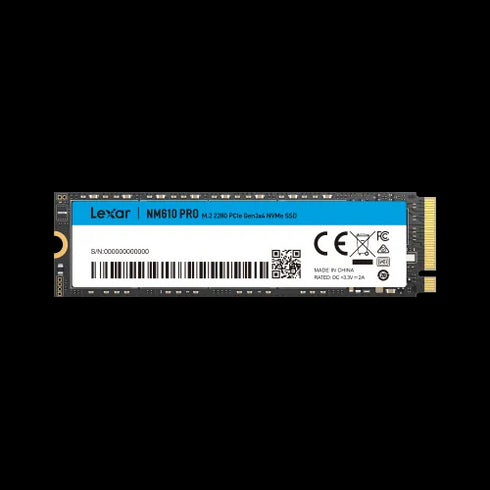 Lexar® NM610PRO M.2 2280 PCIe Gen3x4 NVMe SSD - Anigma